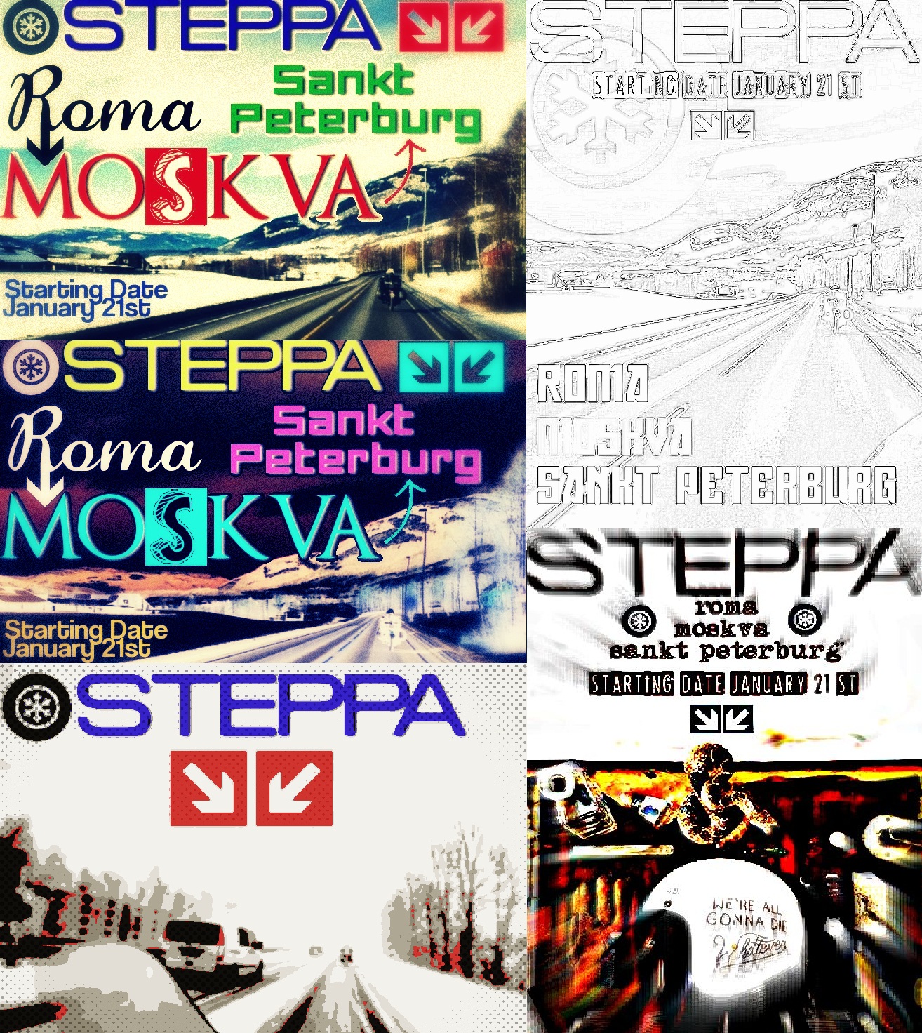 STEPPA Adventure /Roma - Moskva - Sankt Peterburg 