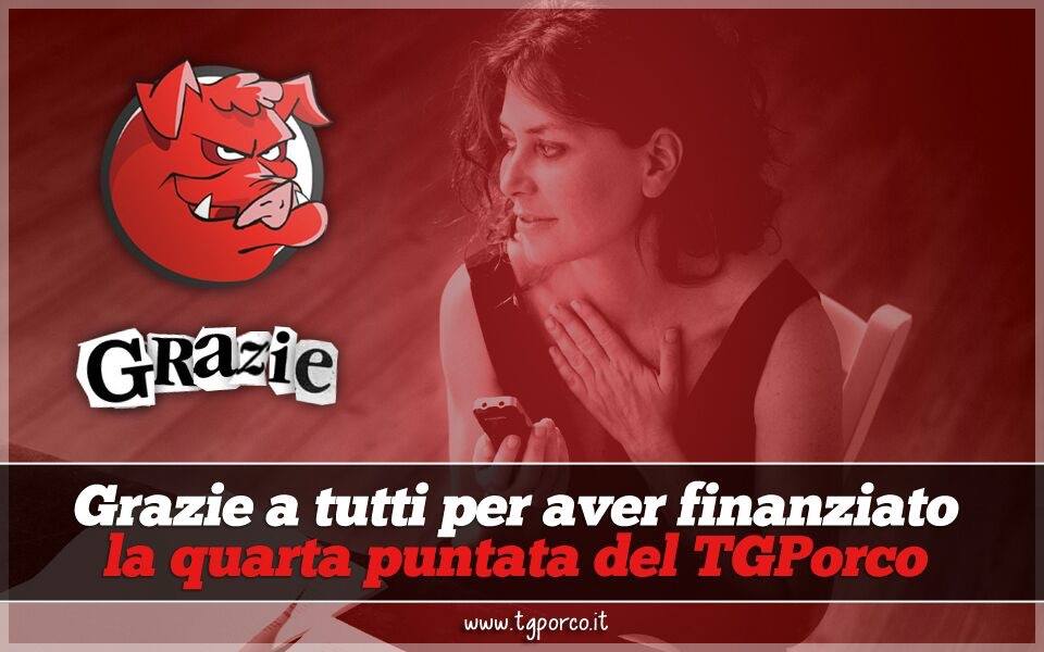 Sabina Guzzanti - TG PORCO La Satira Resistente
OBIETTIVO RAGGIUNTO!