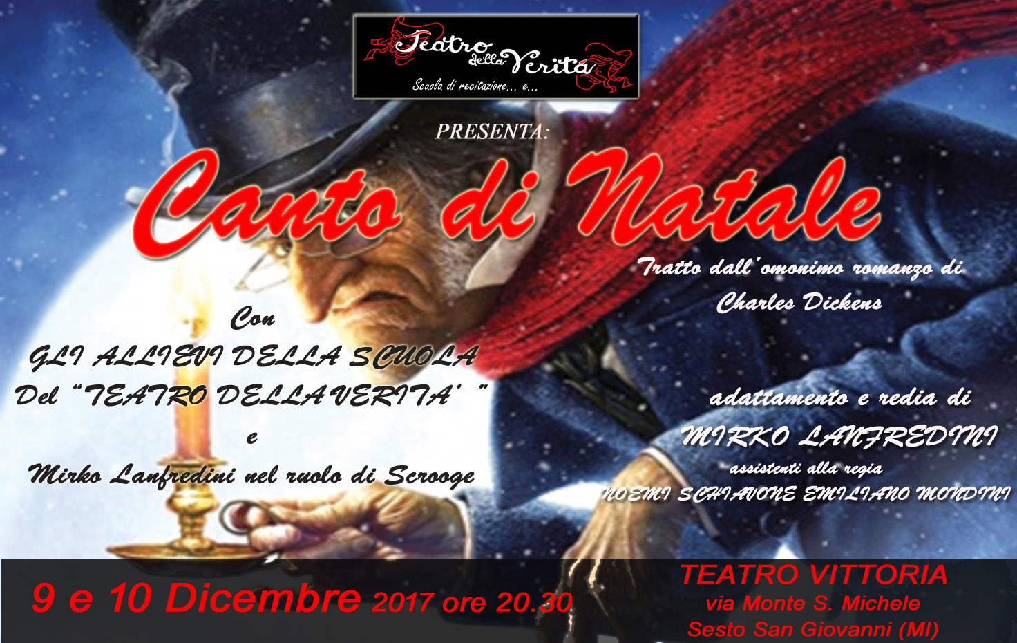 "Canto di Natale" spettacolo teatrale