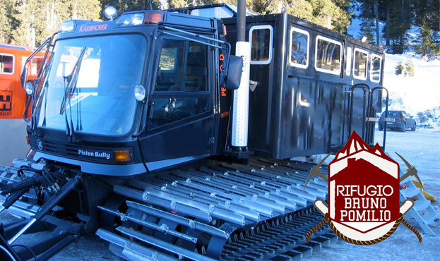 Battipista per il Rifugio Bruno Pomilio