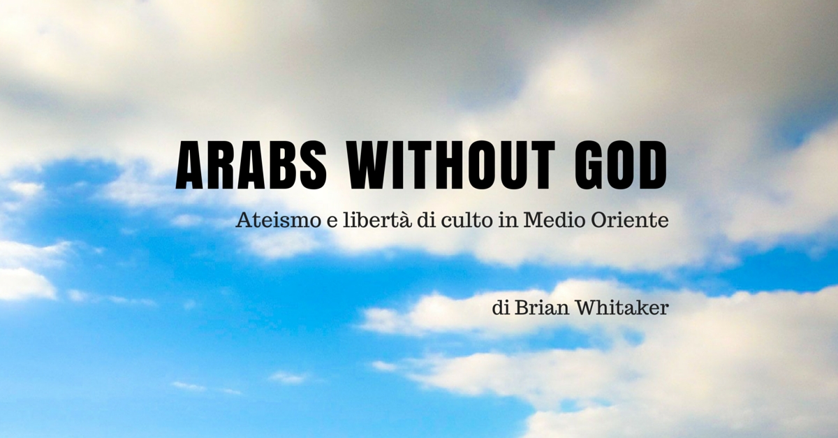 Traduzione di "Arabs without God" Traduzione di "Arabs without God"