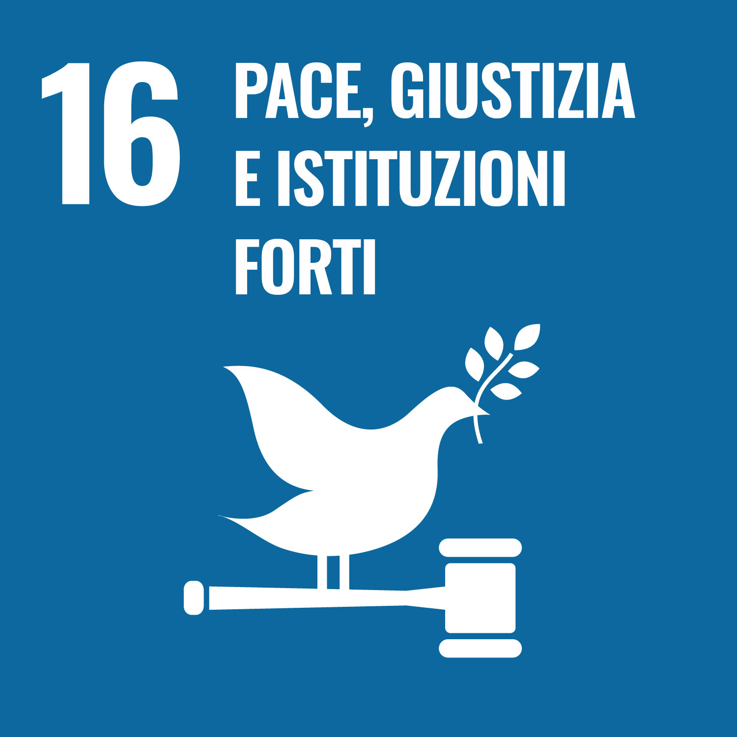 Pace, giustizia e istituzioni forti